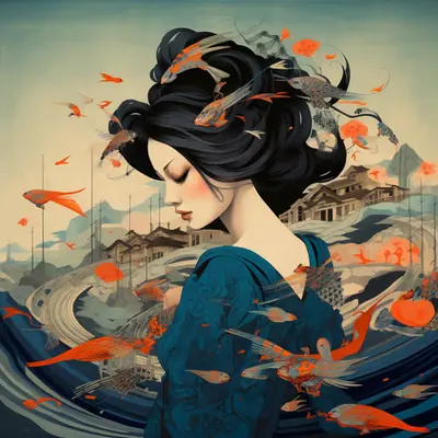 Japanese Abstract Art 日本の抽象芸術 #25