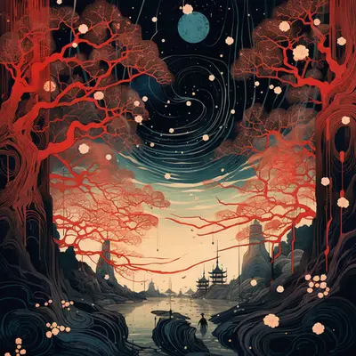Japanese Abstract Art 日本の抽象芸術 #34
