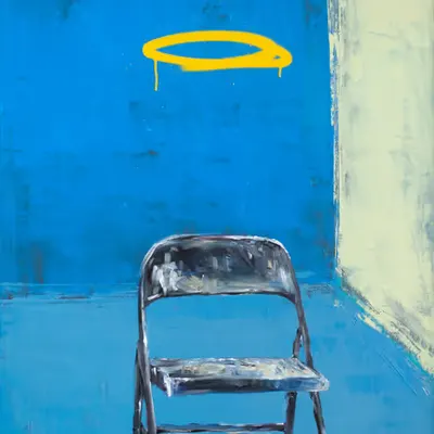 The loneliness of the chair as it supposed to be.