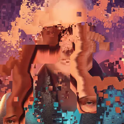 Self Portrait Glitch