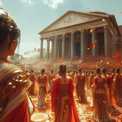 Roma Delegation Scene 1