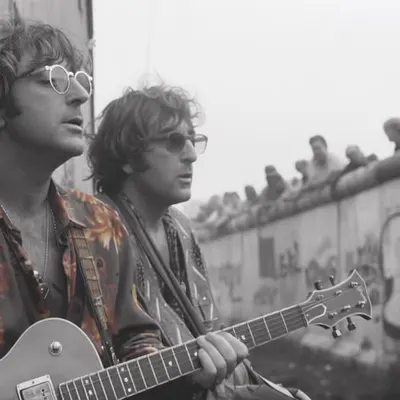 John & Paul Berlin Wall (Scene 2)