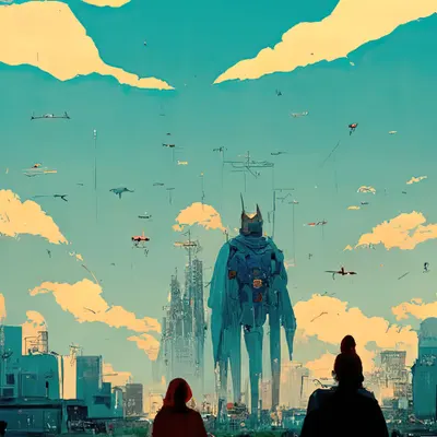 The guardian appears