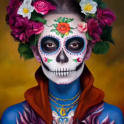 Celebrity Sugar Skulls - Katharine