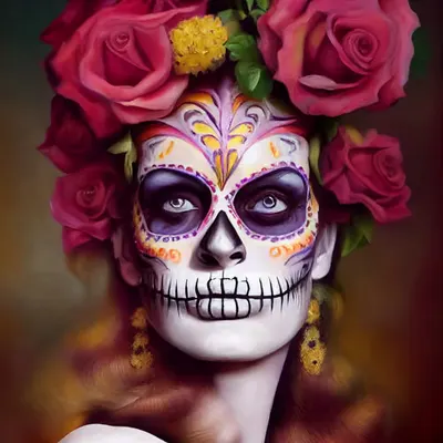 Celebrity Sugar Skulls - Rita