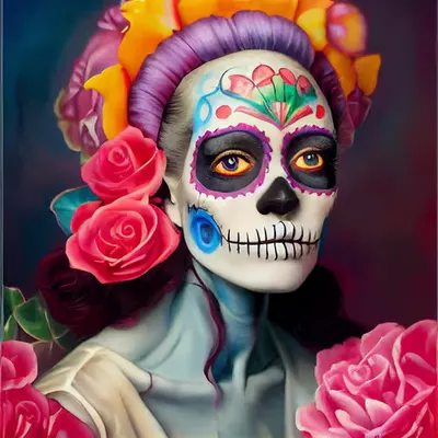 Celebrity Sugar Skulls - Betty