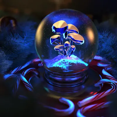 Snowglobe [Fluorescence] (2020)
