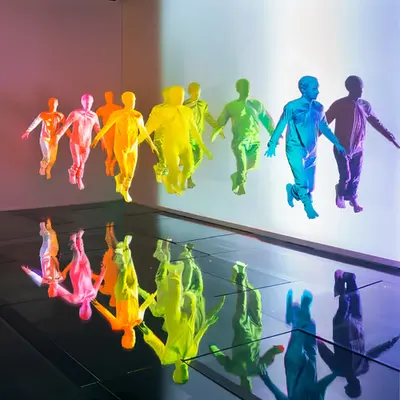 Flying people