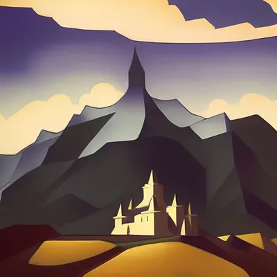 Mountain Temple #1