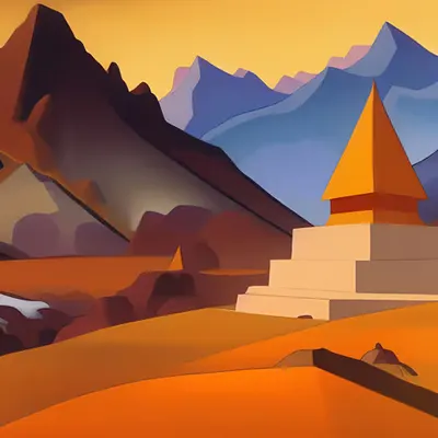 Mountain Temple #2