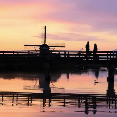 Sunset Triptyque #2