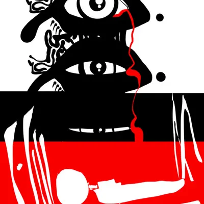 The burial