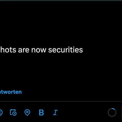 SCREENSHOTS ARE NOW SECURITIES