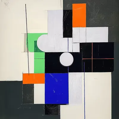 NON-OBJECTIVE COMPOSITION #14