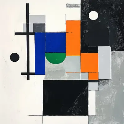 NON-OBJECTIVE COMPOSITION #18