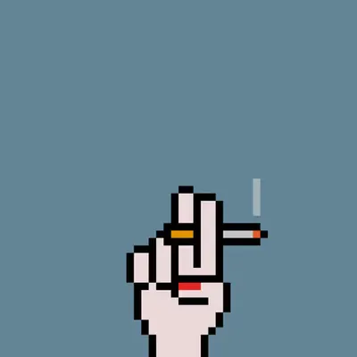 Punks Hands: Morning cig 🚬