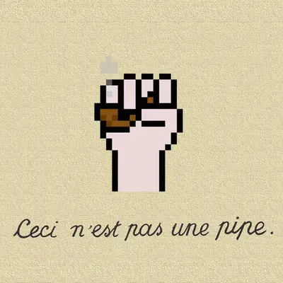 Punks Hands: Magritte 🖼️