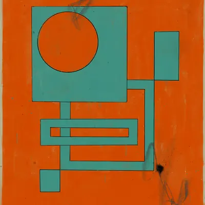 Composition with Black Dot 