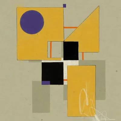 Signs In Yellow  (Non-Objective Composition)