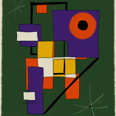 Non-Objective Composition (Hasta)