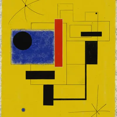 Non-Objective Composition (Royal Pulse)