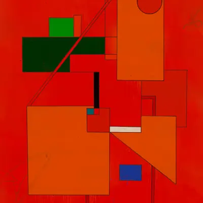 Non-Objective Composition (Toast)