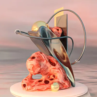 Beyond the frontier, a lion is crushing the head of a serpent - 2019