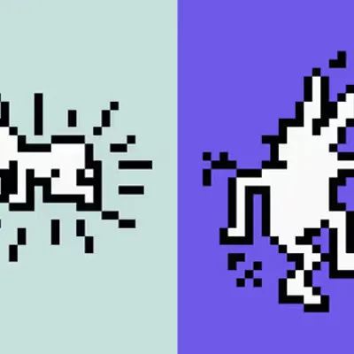 Radiant Baby + Dancing Dog