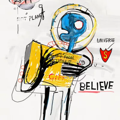 a gift from Astronaut