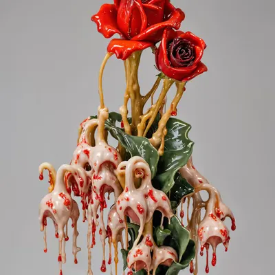 Unearthly Bloom 04 (A Rose Without A Fist)