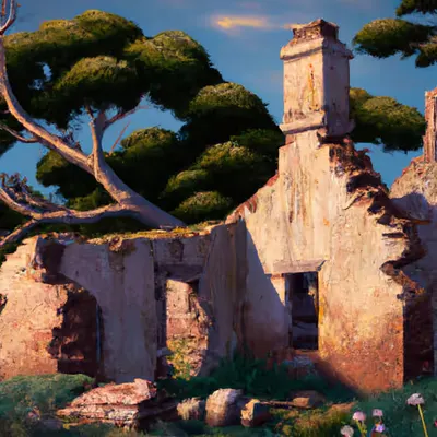 An Old Chimney