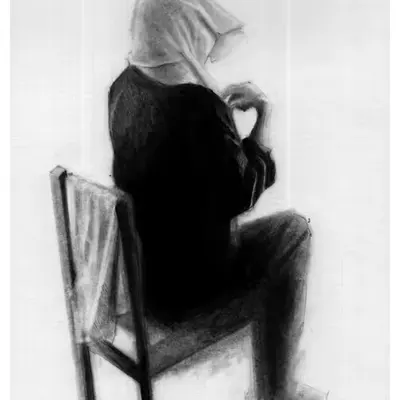 sitting and waiting