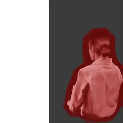 In red