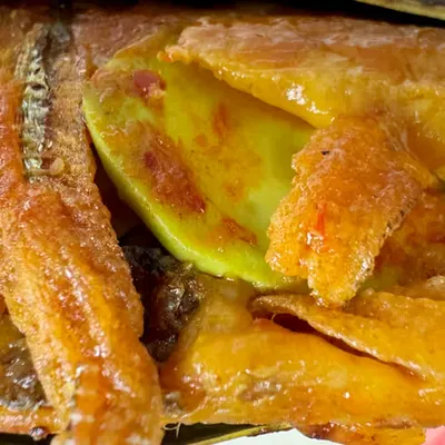 petai & ikan bilis otah