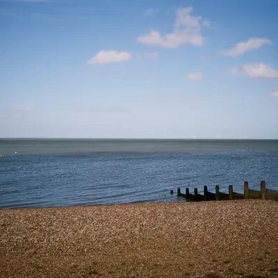 By the ocean