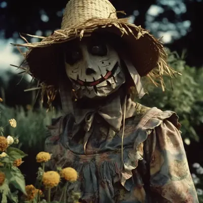 Sally the Smiling Scarecrow