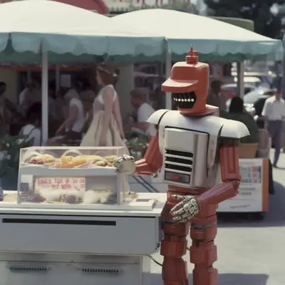 Street food vendor