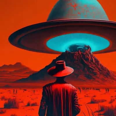 Red glow