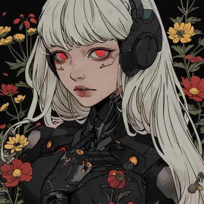 Flower cyborg