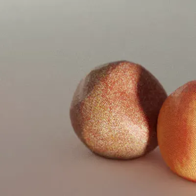 #18 - Still Life with One Orange and One Apple