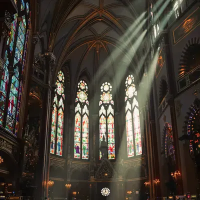 no crying in the cathedral.