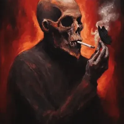 Smoke and fire