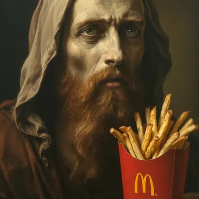 The golden potatoes