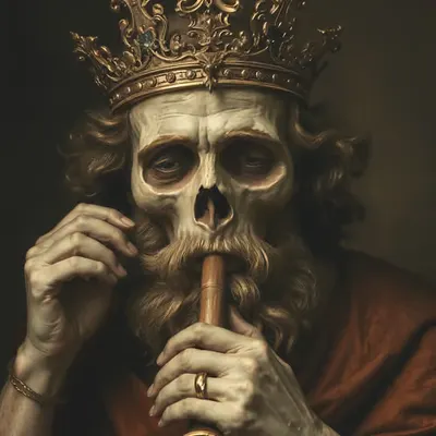 Ornate pipe