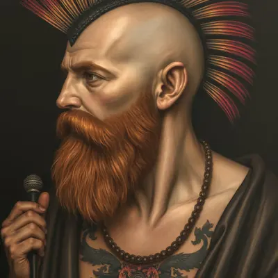 Mohawk rouge