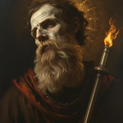The ever-burning flame