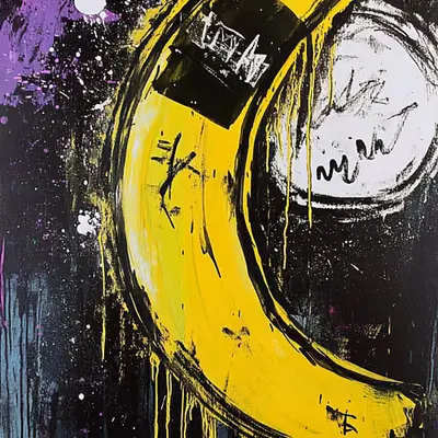 banana in moonlight