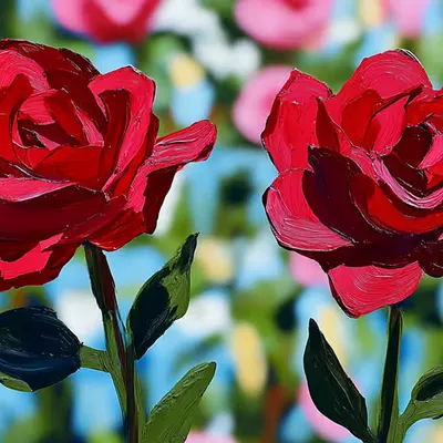 morning roses
