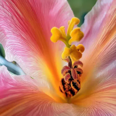 birth of a flower