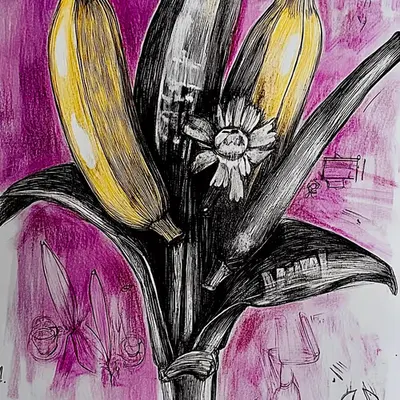 the banana bouquet